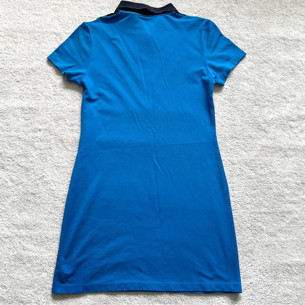 TORY SPORT MULTICOLOR Chevron Polo Dress Size XS Sporty Preppy Country Club - Picture 3 of 11